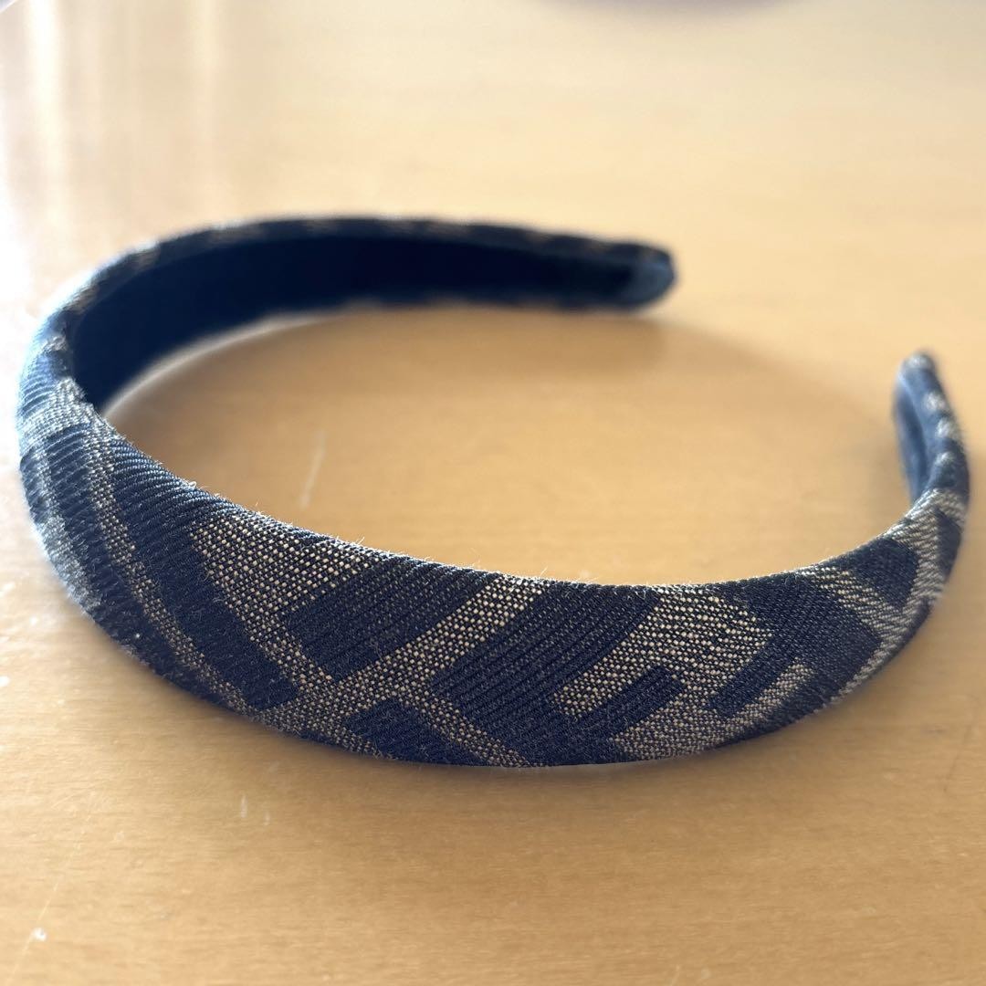 Pattern Headband Fendi Zucca Headband FENDI Canvas Headband
