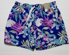 NWT Chubbies Tropical 5.5" Classic Swim Trunks Large