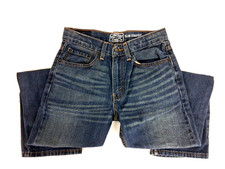 Levi Strauss Girls Slim Straight Jeans Size 16 Reg