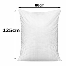 WOVEN LARGE EXTRA HEAVY DUTY RUBBLE SAND BAG SACKS POLYPROPYLENE BUILDER PB