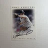 Troy Percival 1996 Donruss Leaf Signature Series Silver Auto On-Card Autograph