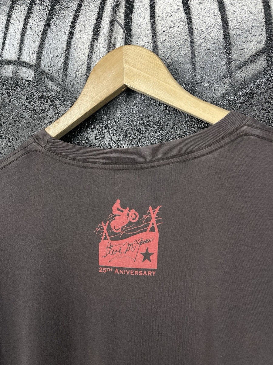 Johnson Motors Inc. Steve McQueen Vintage T-Shirt Men's Size M | eBay