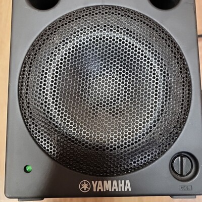 Yamaha MSP5 60 W Biamped Studio Monitor Powers On 9” L x 6.5 Yamaha MSP5 60 W Biamped Studio Monitor Powers On 9” L x 6.5
