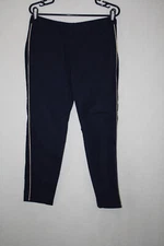 Vineyard Vines Sz 4 (31x27) Tuxedo Ankle Pants Nautical Navy Blue w/ Gold Piping