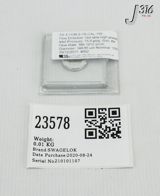 23578 LENOX LASER SS 150 MICRON VCR GASKET FOR 1/4