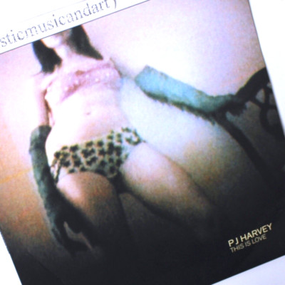BEAUTIFUL PJ HARVEY THIS IS LOVE 7 INCH VINYL YEAR 2000 ORIGINAL  P J EX RARE