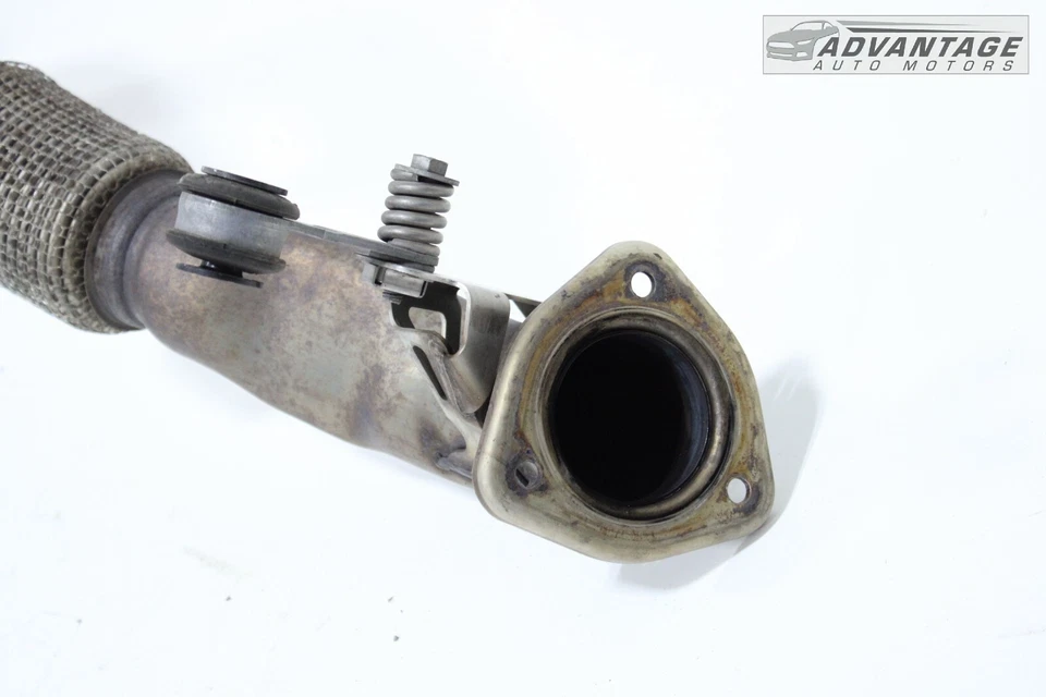 2017-2023 AUDI A4 QUATTRO 2.0L EXHAUST SYSTEM FRONT RESONATOR MUFFLER PIPE OEM - Image 4 of 4