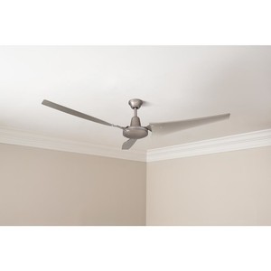 Hampton Bay Industrial 60 In Indoor Brushed Steel Ceiling Fan