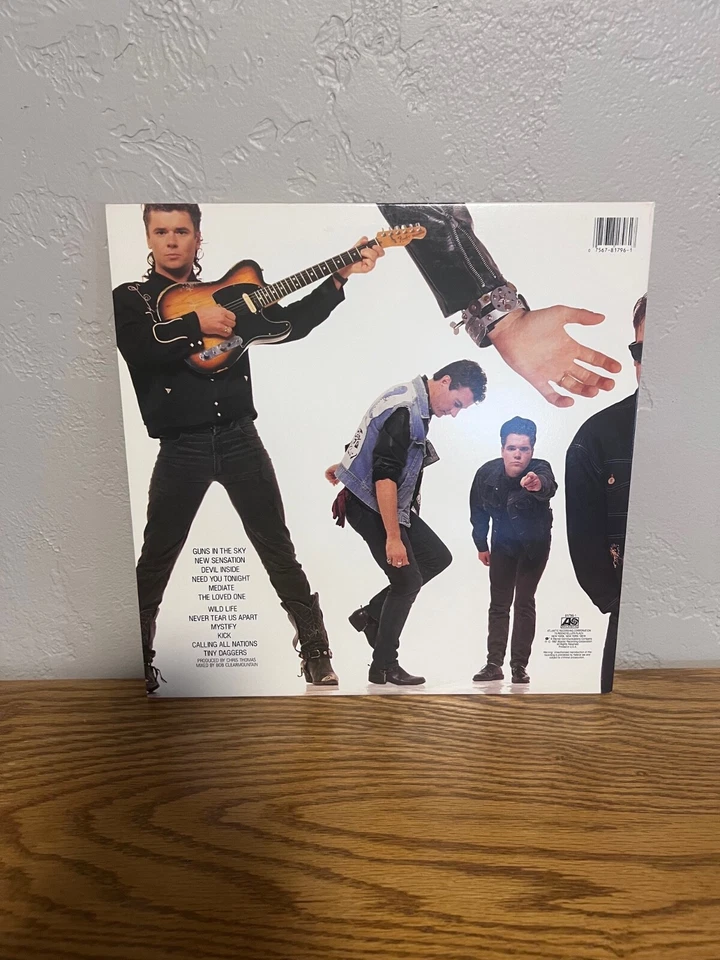 INXS KICK 1987 винил 7 81796-1 Atlantic Records Gatefold - Изображение 3 из 3