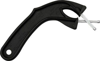 Edgemaker The Sportsman 012 BLACK 7 5/8'' overall. Black unbreakable, high-impact