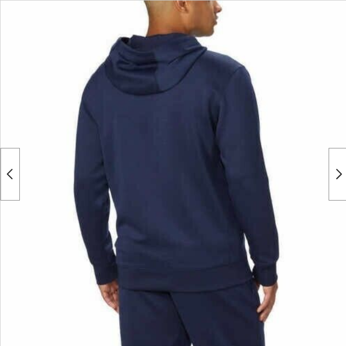 FELPA CON CAPPUCCIO UOMO FILA PERFORMANCE (SMALL BLU NAVY) NUOVA CON ETICHETTE