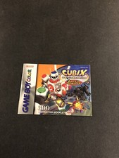 Cubix gameboy color manual only
