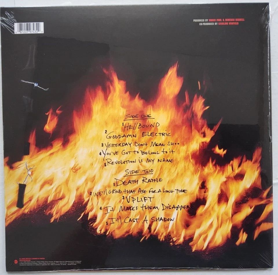 Pantera - Reinventing the Steel 2012 LP Album vinyl record MINT Reissue - Image 2 of 4