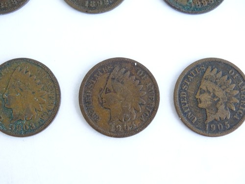 (10) Assorted Indian Head Cents / Please read the description / RA10IHC - Picture 8 of 24