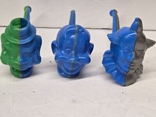 Vintage Howdy Doody Bubble Pipes  Clarabelle Two Face & Howdy Doody