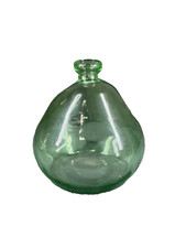 Recycled Glass Dame Jeanne Demijohn Style Bottle Green Carboy Wine Portugal VTG