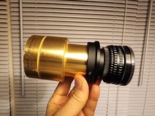 ISCO Ultra MC 65mm f2 Projection,Projector Lens  adapter for Sony FE,E,A7,A9,A1