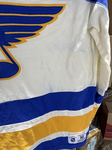 St. Louis Blues Pullover Mitchell Ness Medium - Picture 4 of 8