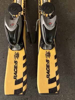 Ski Kinder Kids Skier Rennski Atomic Racing 90 cm mit Bindung
