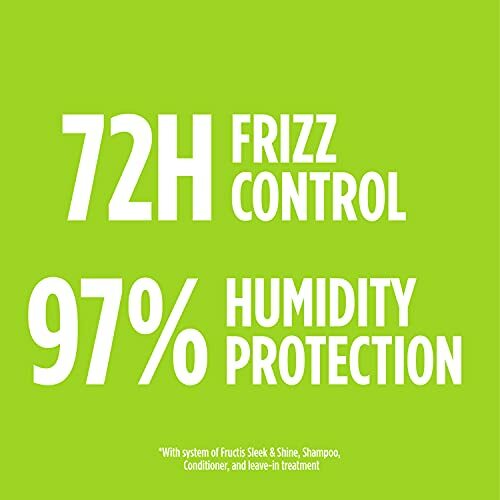 Garnier Fructis Sleek & Shine Anti-Frizz Serum, Frizzy, Dry Hair, 5.1 fl oz. - Picture 6 of 8