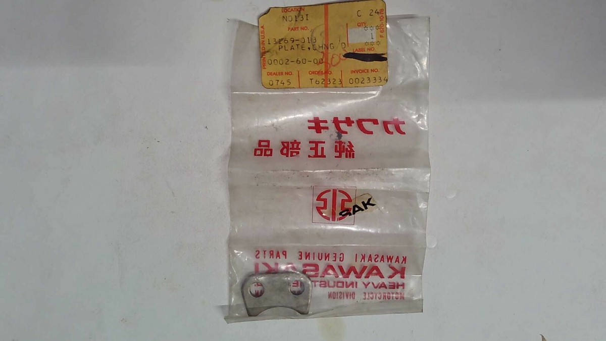 はと NOS Kawasaki NOS NEW 13169-013 Change Drum Piston Plate KD KE KS