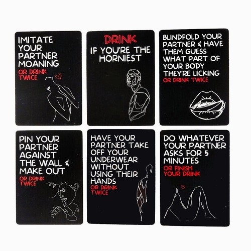 Drunk Desires Cards Couples Drinking Game Boyfriend Girlfriend Party 