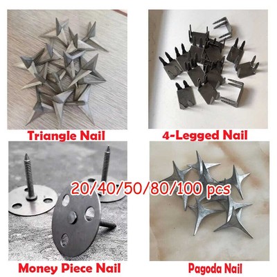 Tire Popping Spikes Generic 1.2 Inch High Spikes Anti-Bird Anti-Theft ...