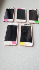 Lot of 5 Apple iPhone SE Smartphone - model A1662 - Pink