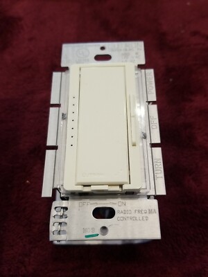Lutron Maestro MALV-600M-AL-RPL Multi Location Dimmer 600 Watt 120v NEW!  Almond