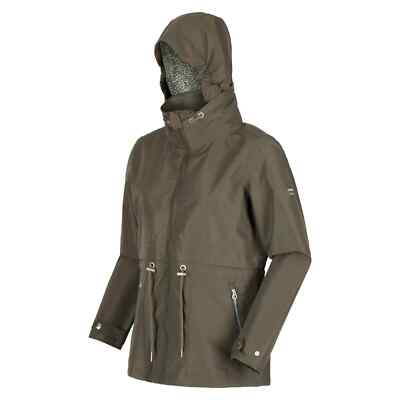 Regatta Damen wasserdichte Jacke Nadira Größe:12 Farbe: Grape Leaf