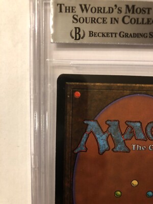 Volcanic Island Revised MTG BGS 9.5 Corners 9/9/9.5/9 MINT (RG