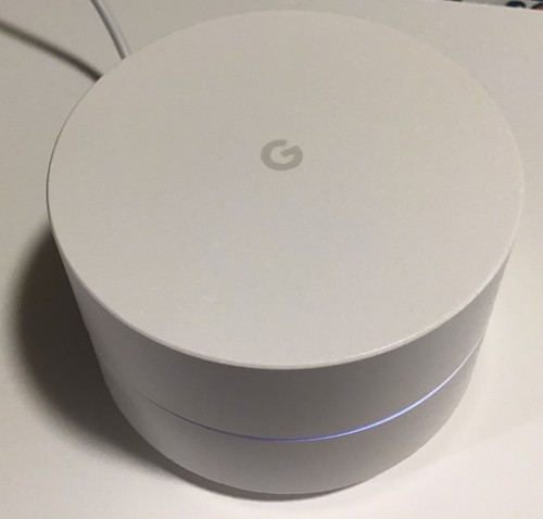 Google Mesh WiFi Router AC1200 for Whole Home Coverage AC-1304 White Pre-Owned - Picture 7 of 8