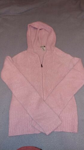 Womens Angora Sweater With Cap PINK 23% ANGORA SIZE M - Picture 1 of 3