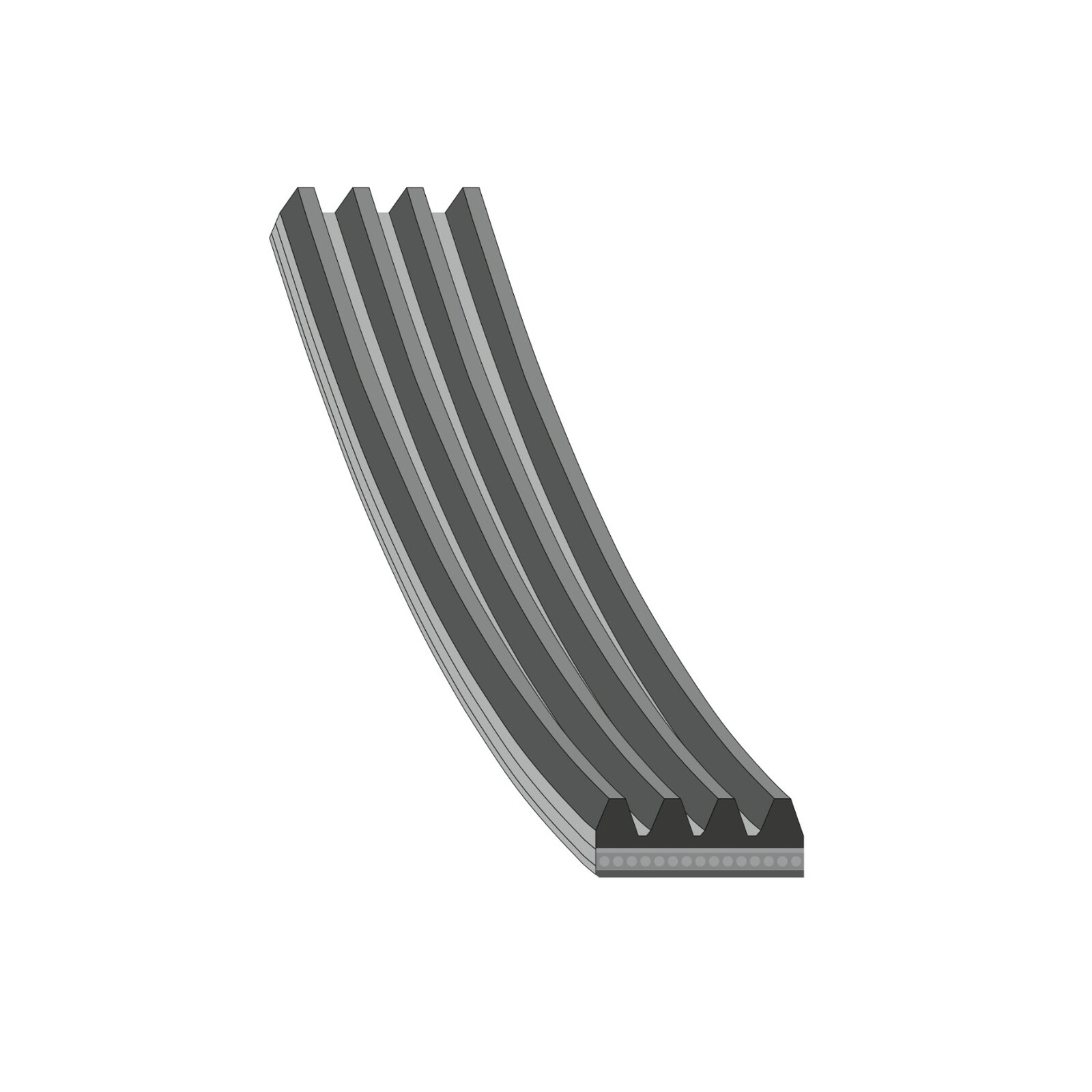 Febi Bilstein Multi V Belt 4Pk870 fits Toyota - 28786 - OE Matching Quality