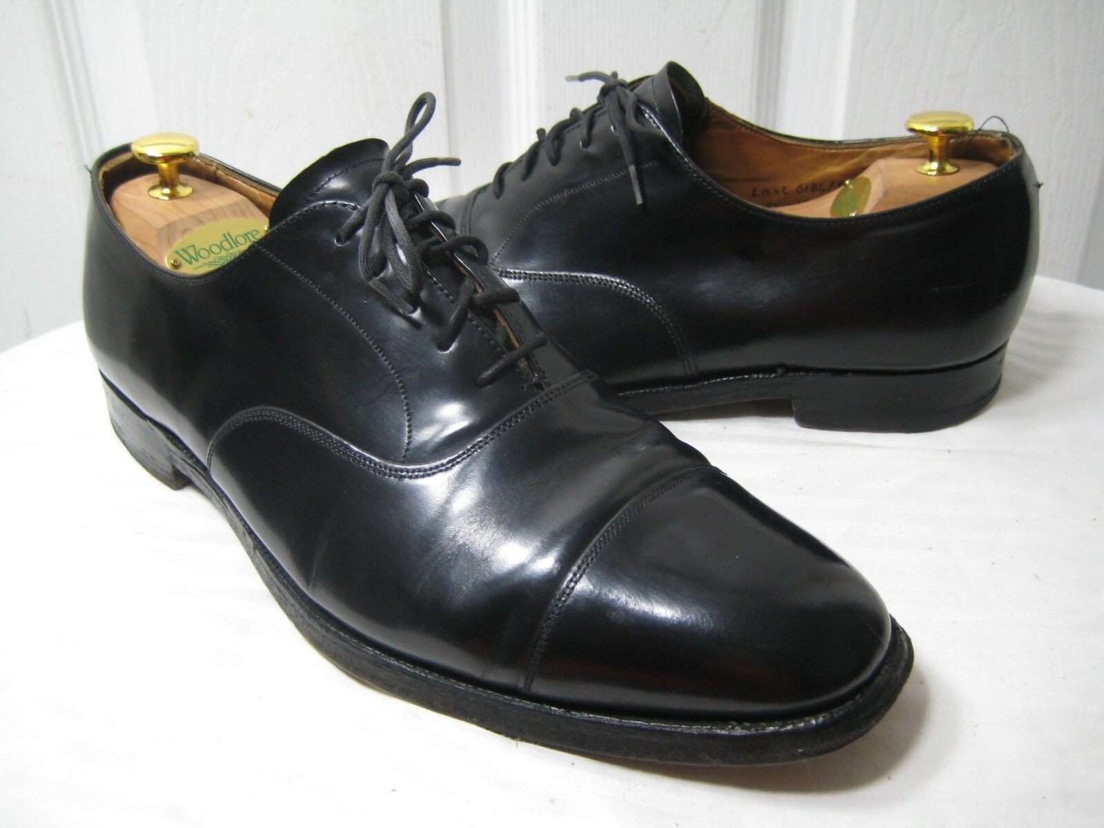 CHURCH'S CHEANEY ROYAL TWEED Premium Grade Black Cap … Gem