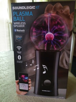 soundlogic plasma ball wireless speaker