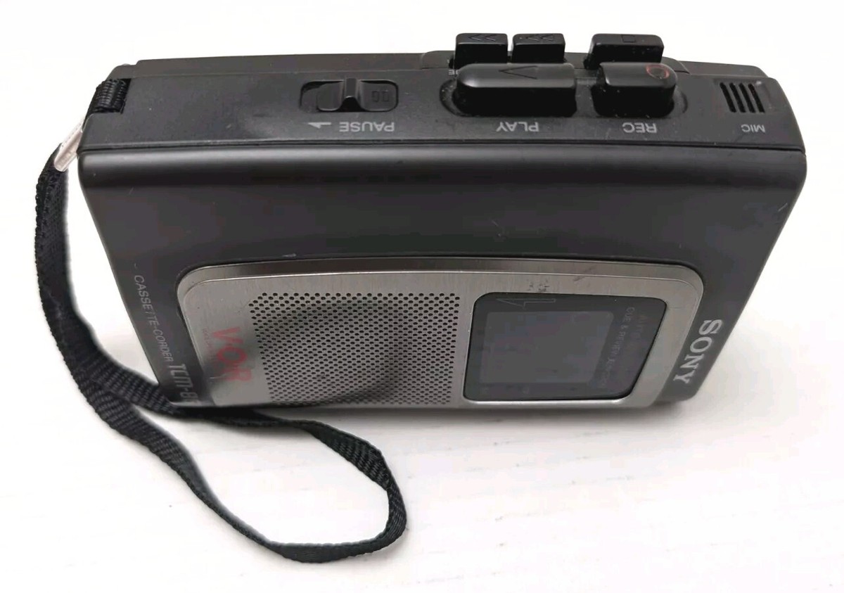 SONY VOR TCM-86V Cassette-Corder Voice Recording READ | eBay