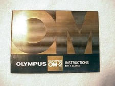 Olympus OM-2 Instructions At a Glance   7.55 