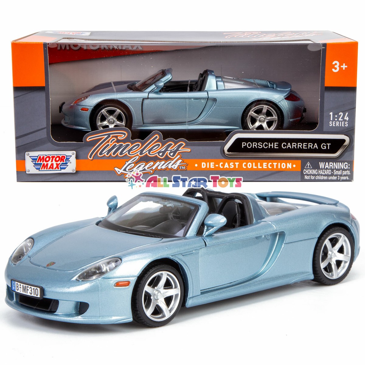 自動車 PORSCHE Carrera GT OPEN or CLOSE 1/24 1/24 Sports Car Series No.275 Porsche Carrera GT Plastic Model | eBay