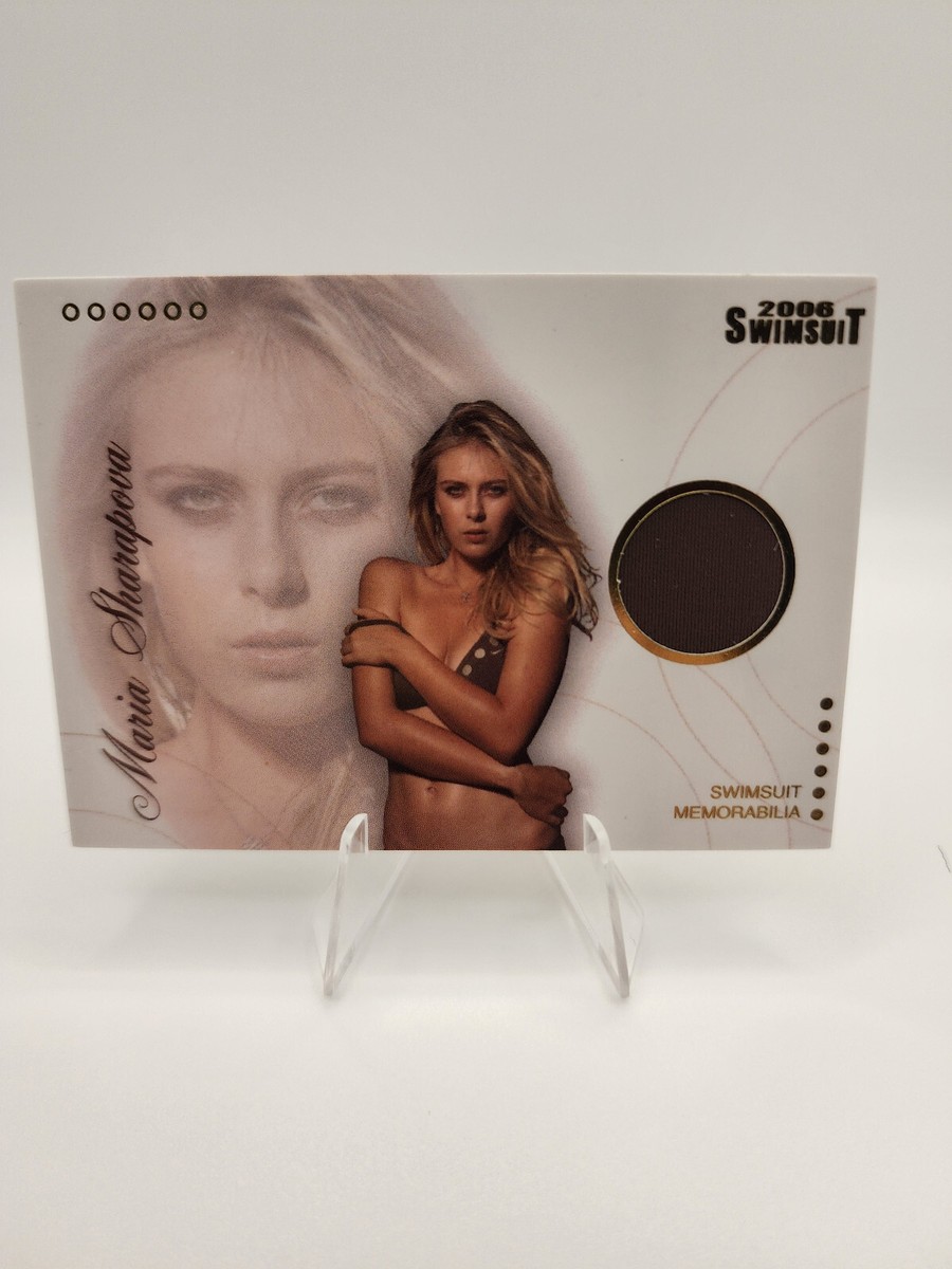 激レア Maria sharapova 着用水着カード 美品 SPORTS 2024 Topps Chrome Tennis Maria Sharapova Lime Green