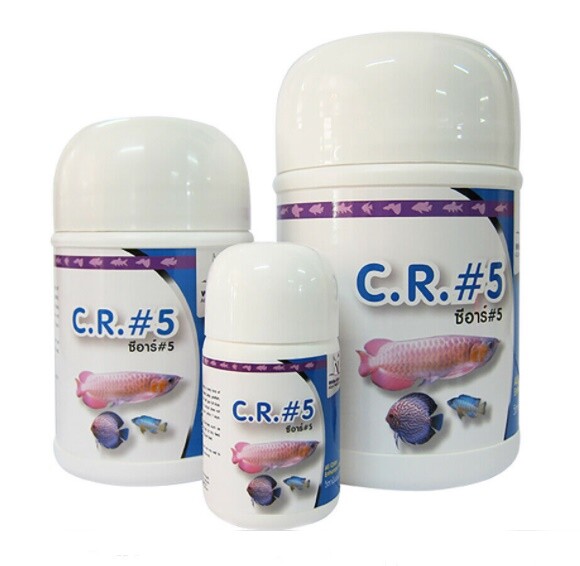 C.R.5 WHITE CRANE Fish Food Increase All Color Enhancer Breeding