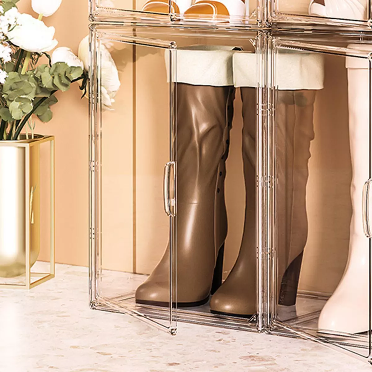 High heel shoe storage boxes sale