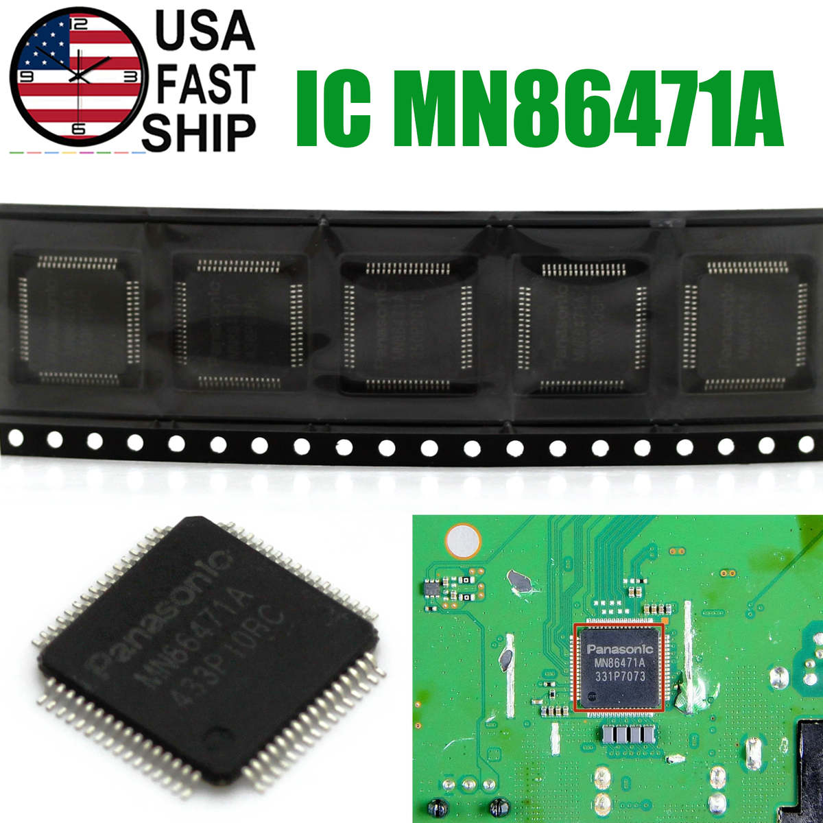 OEM HDMI Video IC Chip MN86471A For Sony PlayStation 4 PS4 CUH