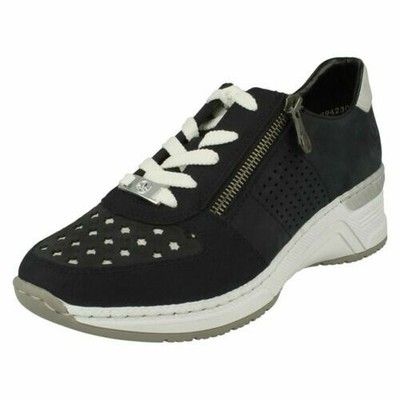 rieker wedge trainers