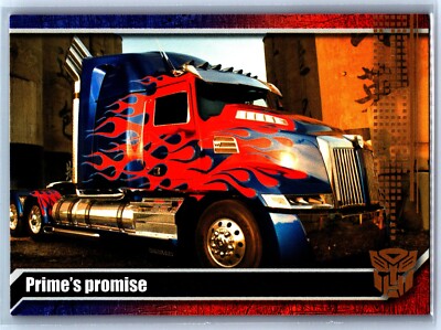 2014 Topps Transformers - Prime's promise #137