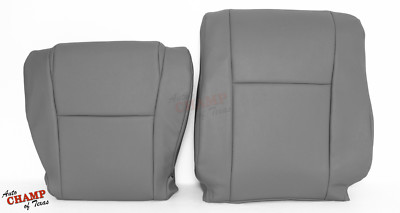 For 2007-2013 Toyota Tundra Base W/T-Driver Side Complete Vinyl Seat Covers Gray