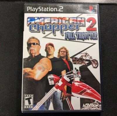 American Chopper 2 Full Throttle (Sony PS2, 2005) Complete | Tested | Authentic