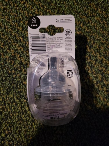 Philips Avent Flow 4 Anti-Colic Babyflasche Nippel 6M+, ein 2er Pack - Bild 4 von 4