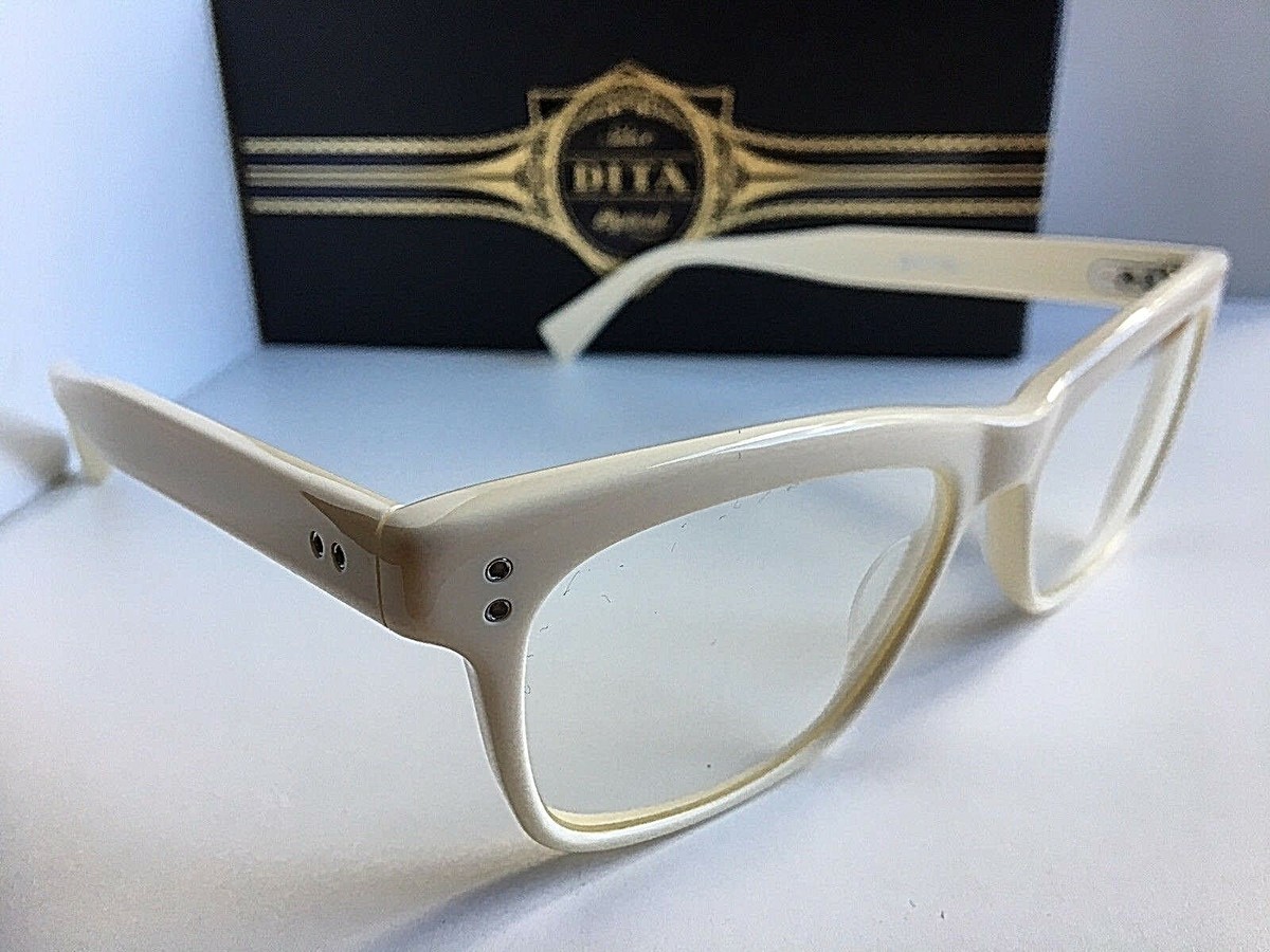 New DITA Rambler DRX 2015D White 53mm Women's Eyeglasses Frame
