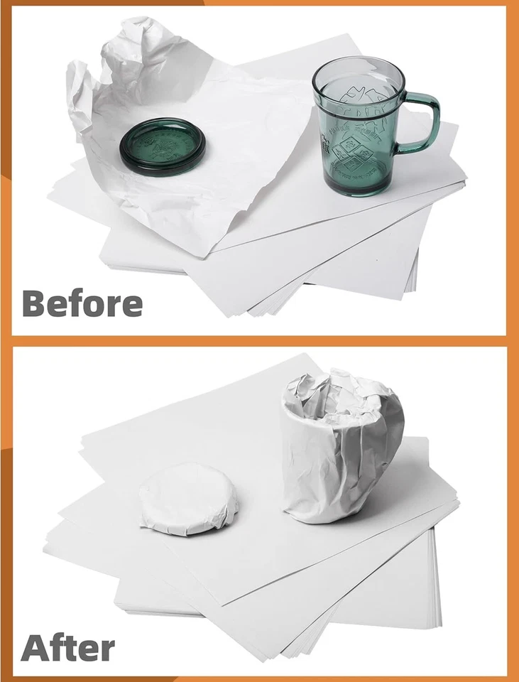 12"x12" Packing Paper Sheets – Moving Supplies for Fragile Item Protection - Image 3 of 4